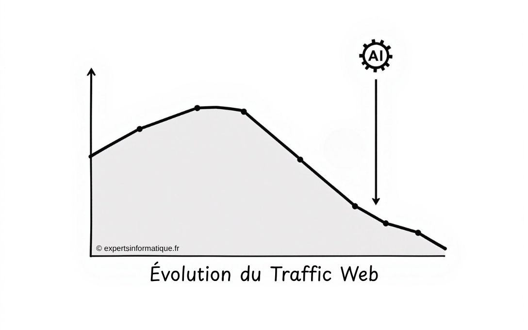 L'IA : la fin du trafic web tel que nous le connaissons ?